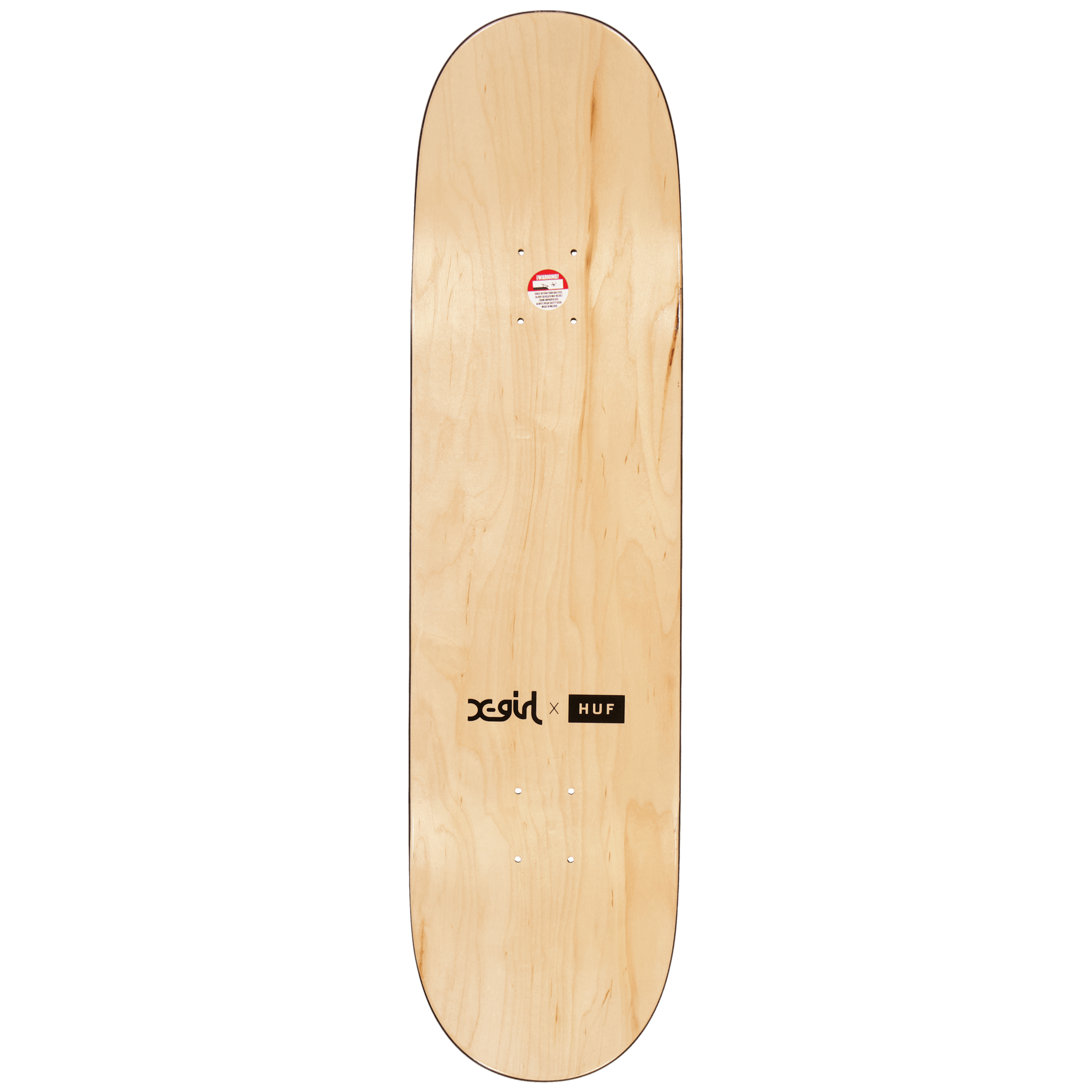 Huf X X-girl Skatedeck Green, Unisex, Equipment, other accessories, Multi color, ONESIZE