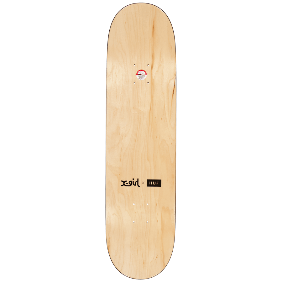 Huf X X-girl Skatedeck Green