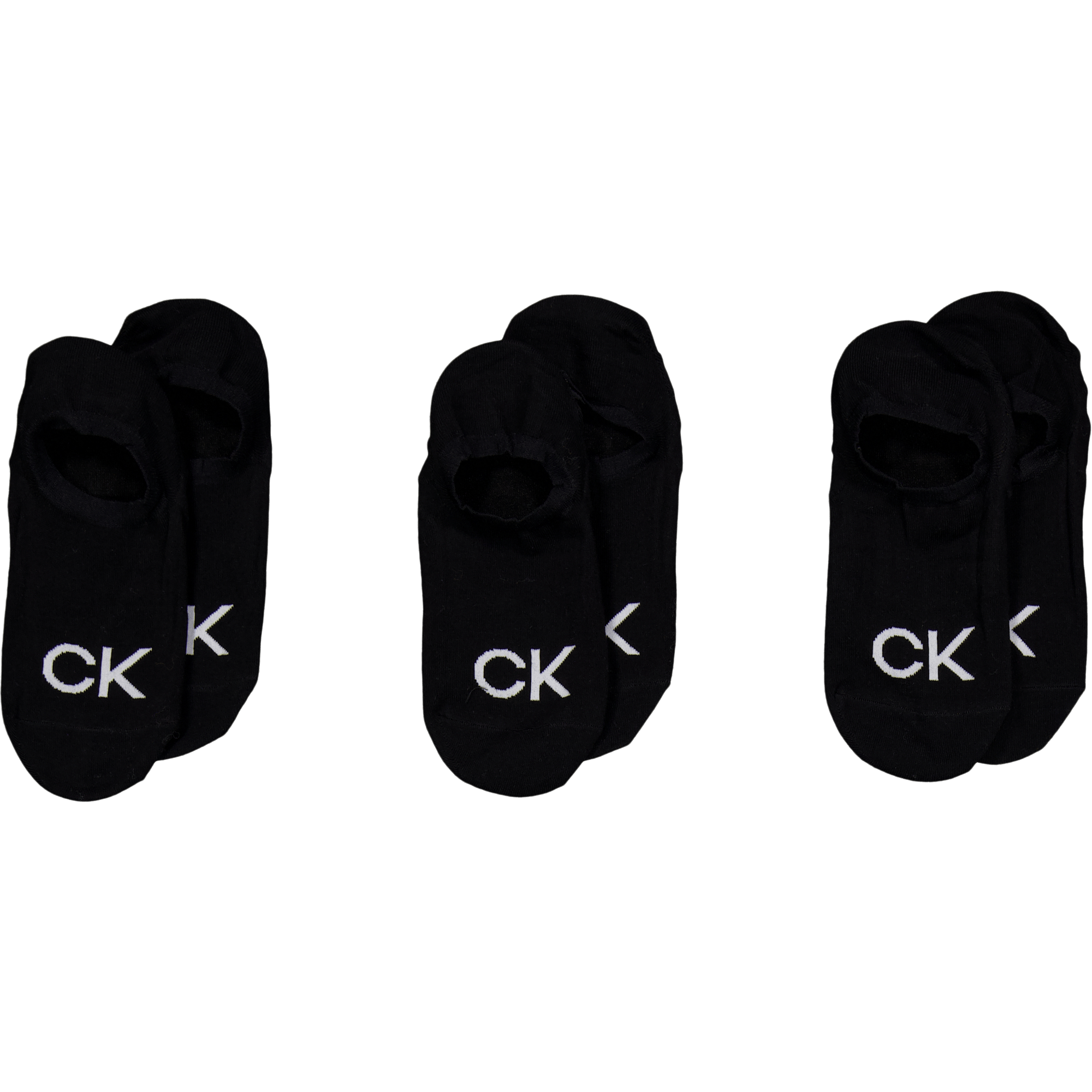 Ck Men Footie High Cut 3p Logo 001