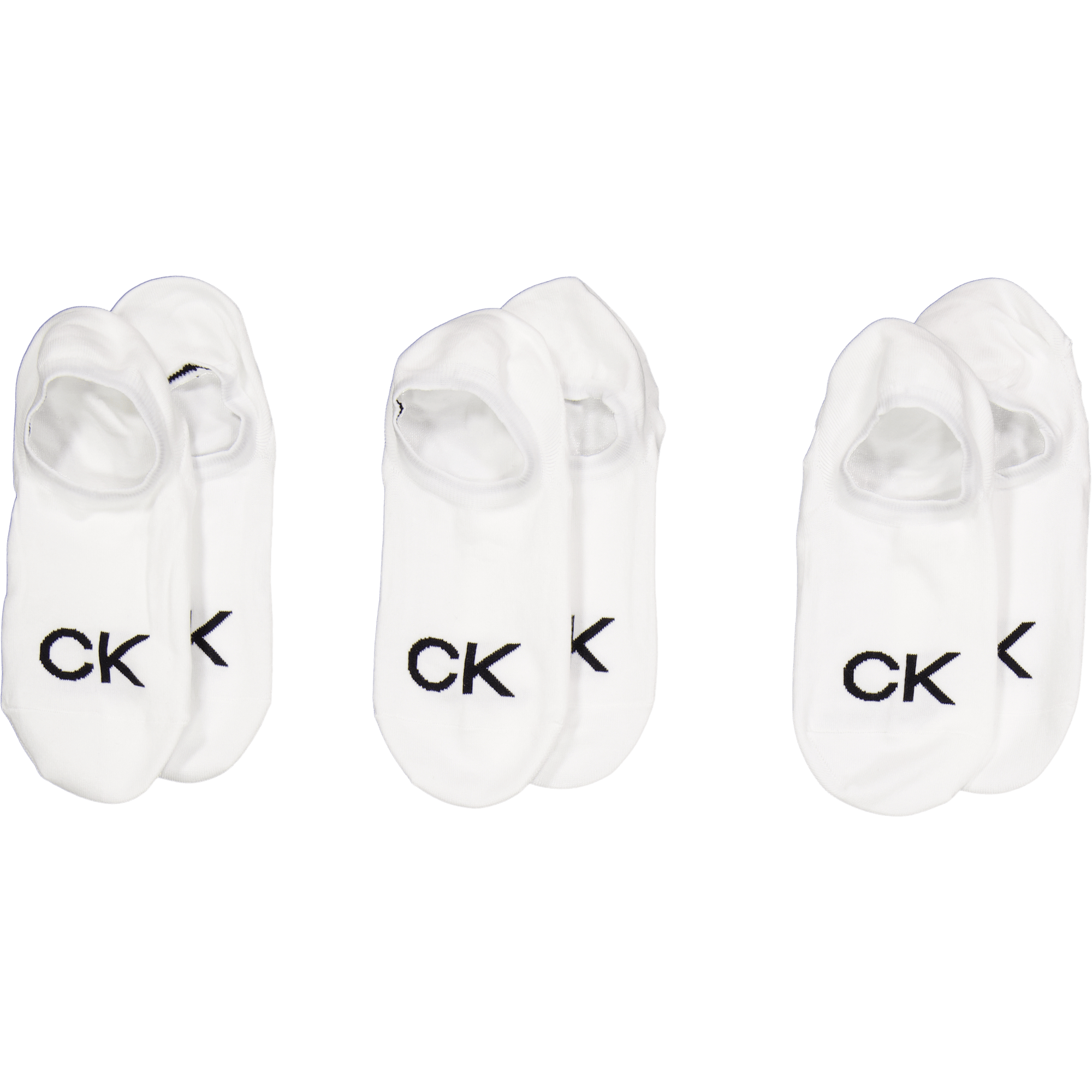 Ck Men Footie High Cut 3p Logo 002