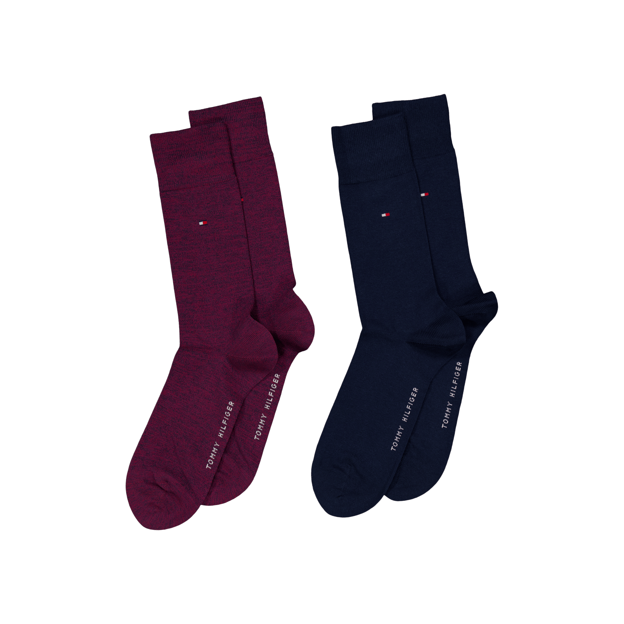 Th Men Sock Classic 2p 122 Rouge