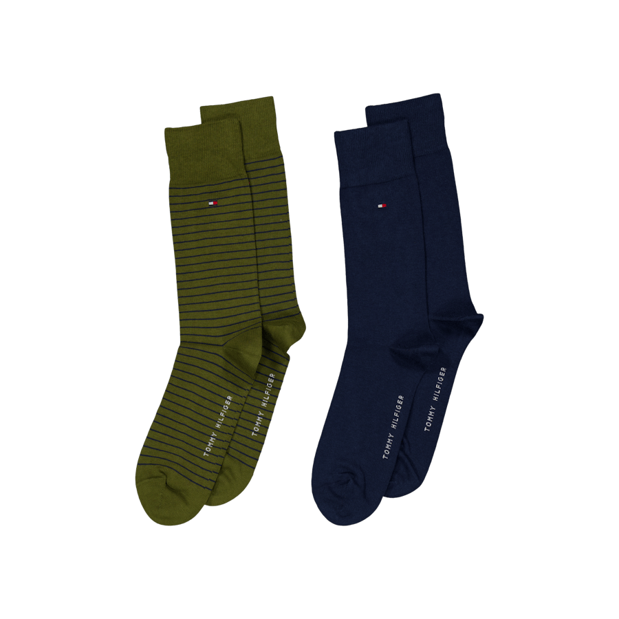 Th Men Small Stripe Sock 2p 033