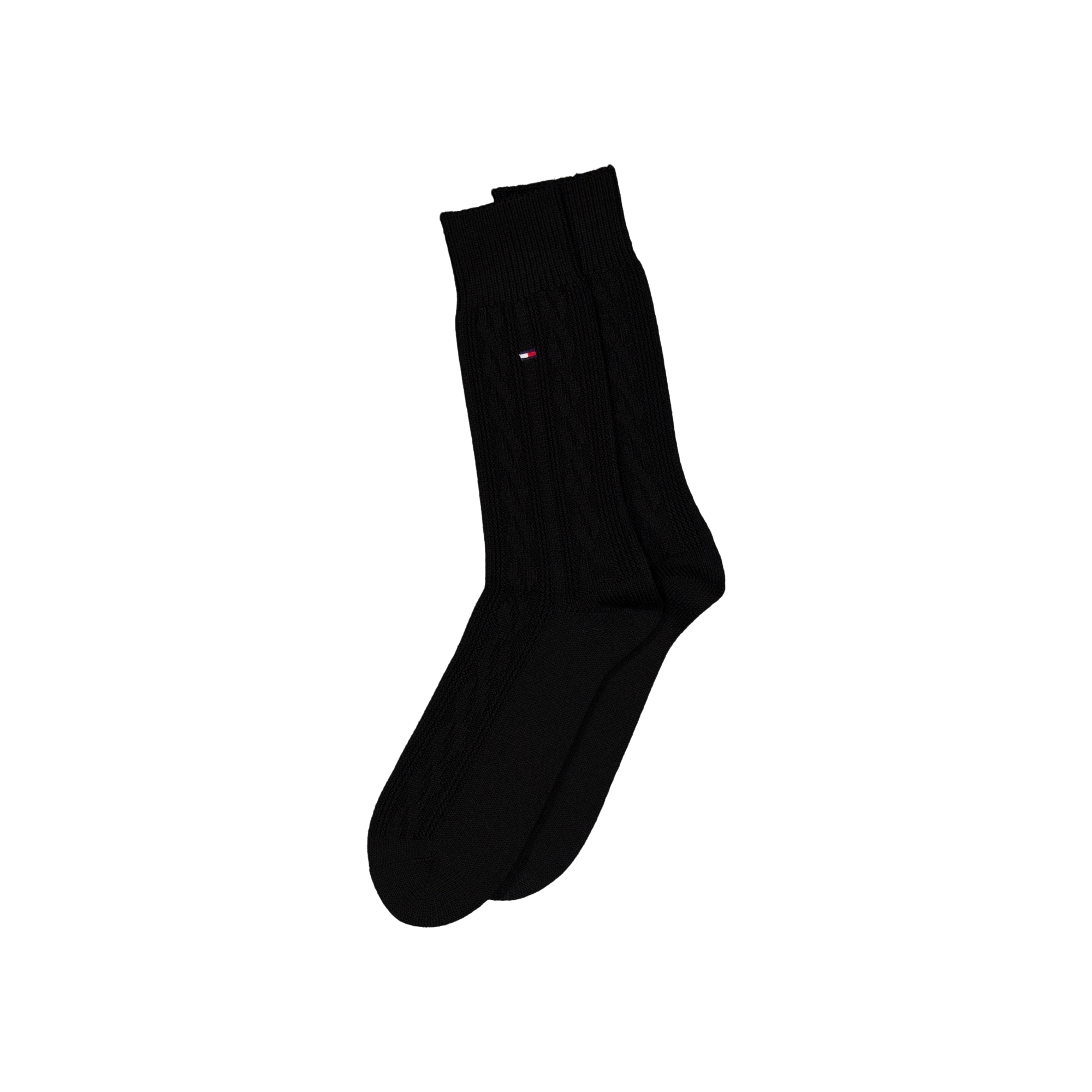 Th Men Sock 1p Cable Wool 002