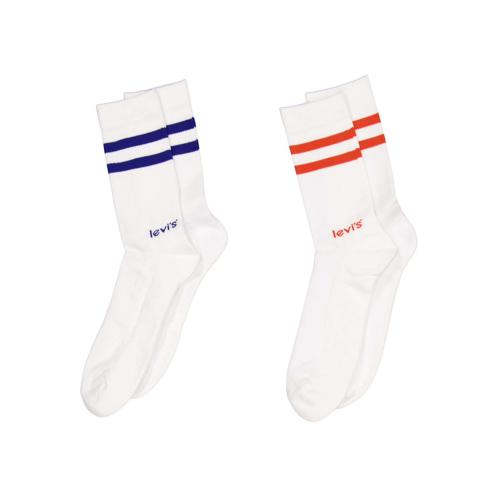 Levis Regular Cut Sport Stripe 001, Male, Apparels, Socks, 43-46