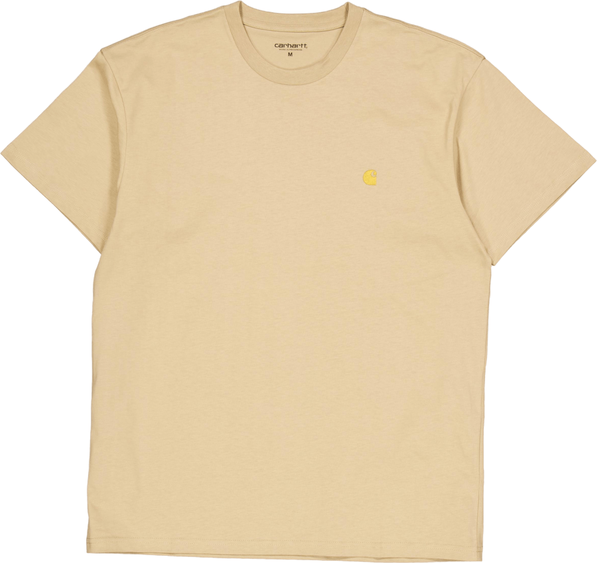 S/s Chase T-shirt Sable / Gold, Unisex, Apparels, Tops, Gold, M