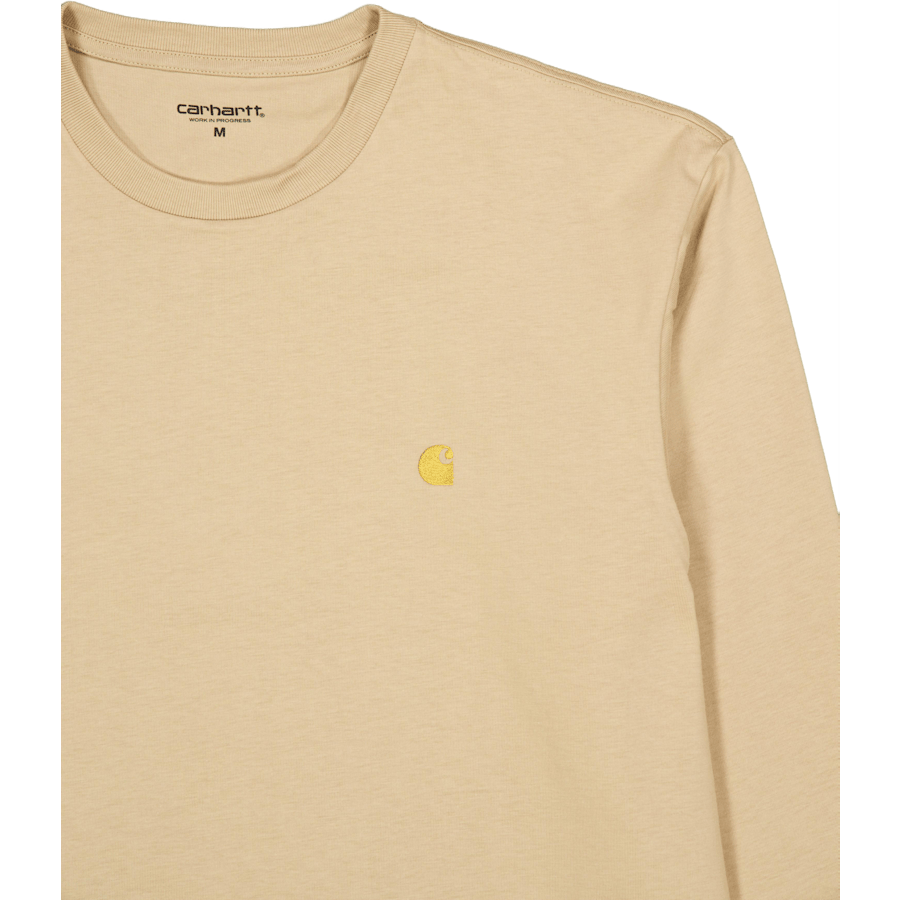 L/s Chase T-shirt Sable / Gold - Bild 3