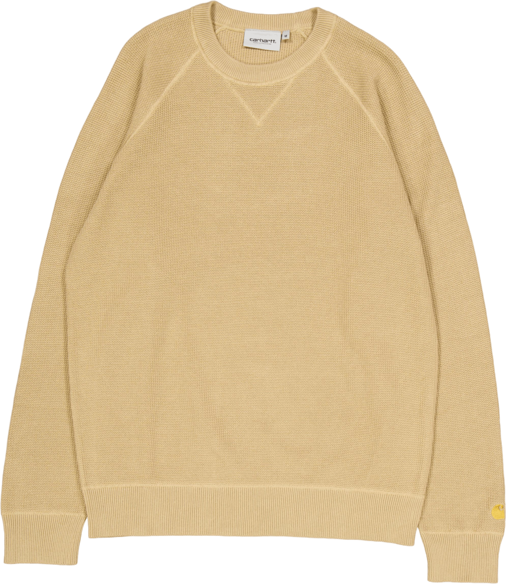 Chase Sweater Sable / Gold, Unisex, Apparels, Tops, Yellow, M