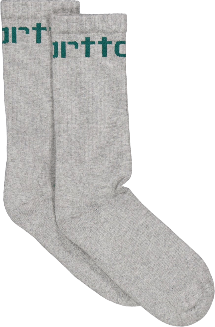 Carhartt Socks Grey Heather / Chervil, Unisex, Vêtements, Sous-vêtements, Gris, ONESIZE