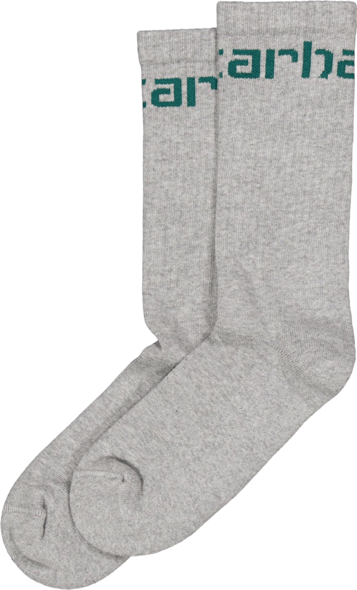 Carhartt Socks Grey Heather / Chervil - Bild 2