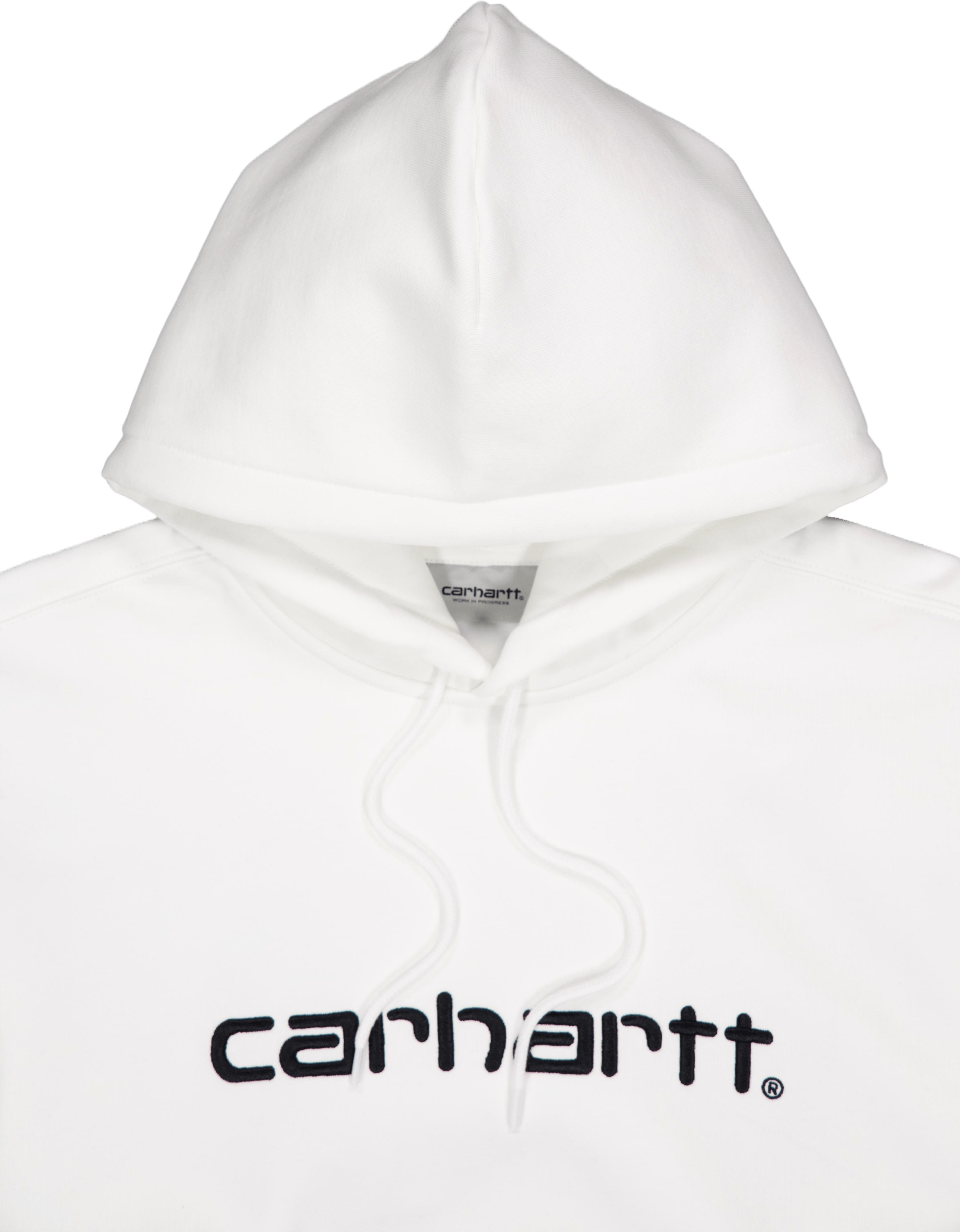 Hooded Carhartt Sweat White / Black - Bild 3