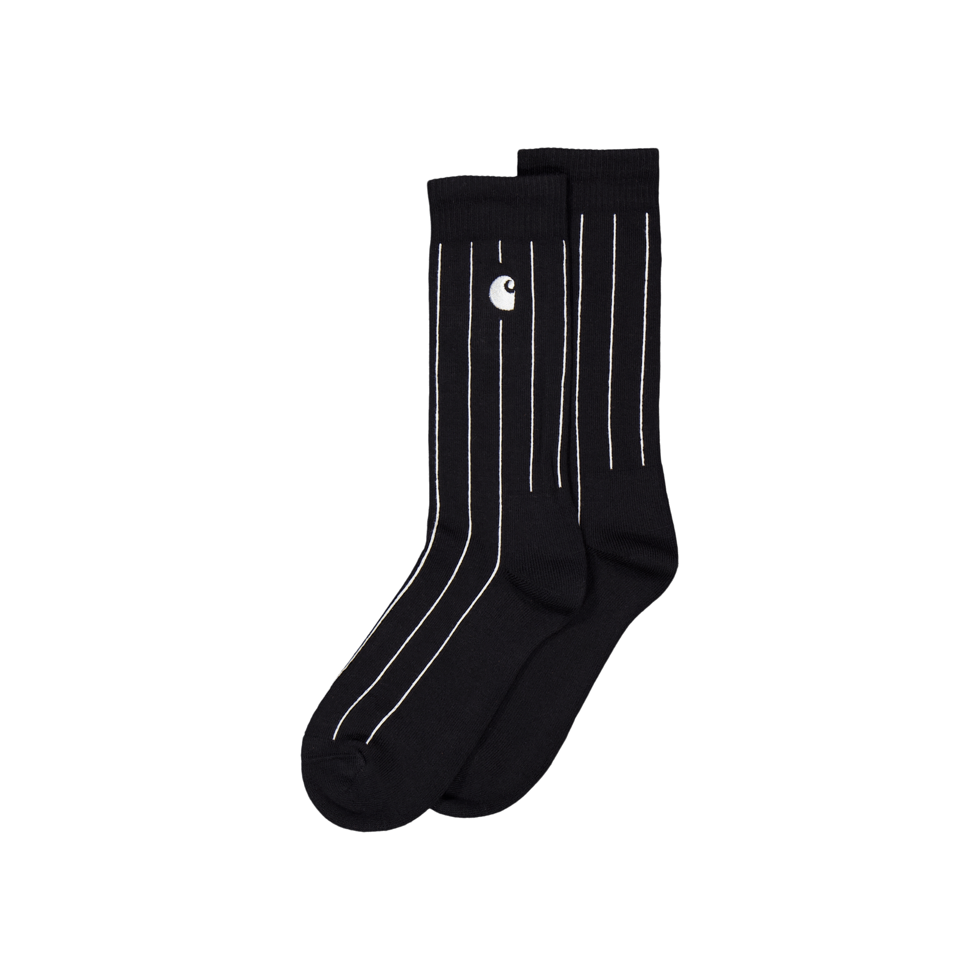Orlean Socks Orlean Stripe, Black / White, Unisex, Odevy, Spodná bielizeň, Čierna, ONESIZE