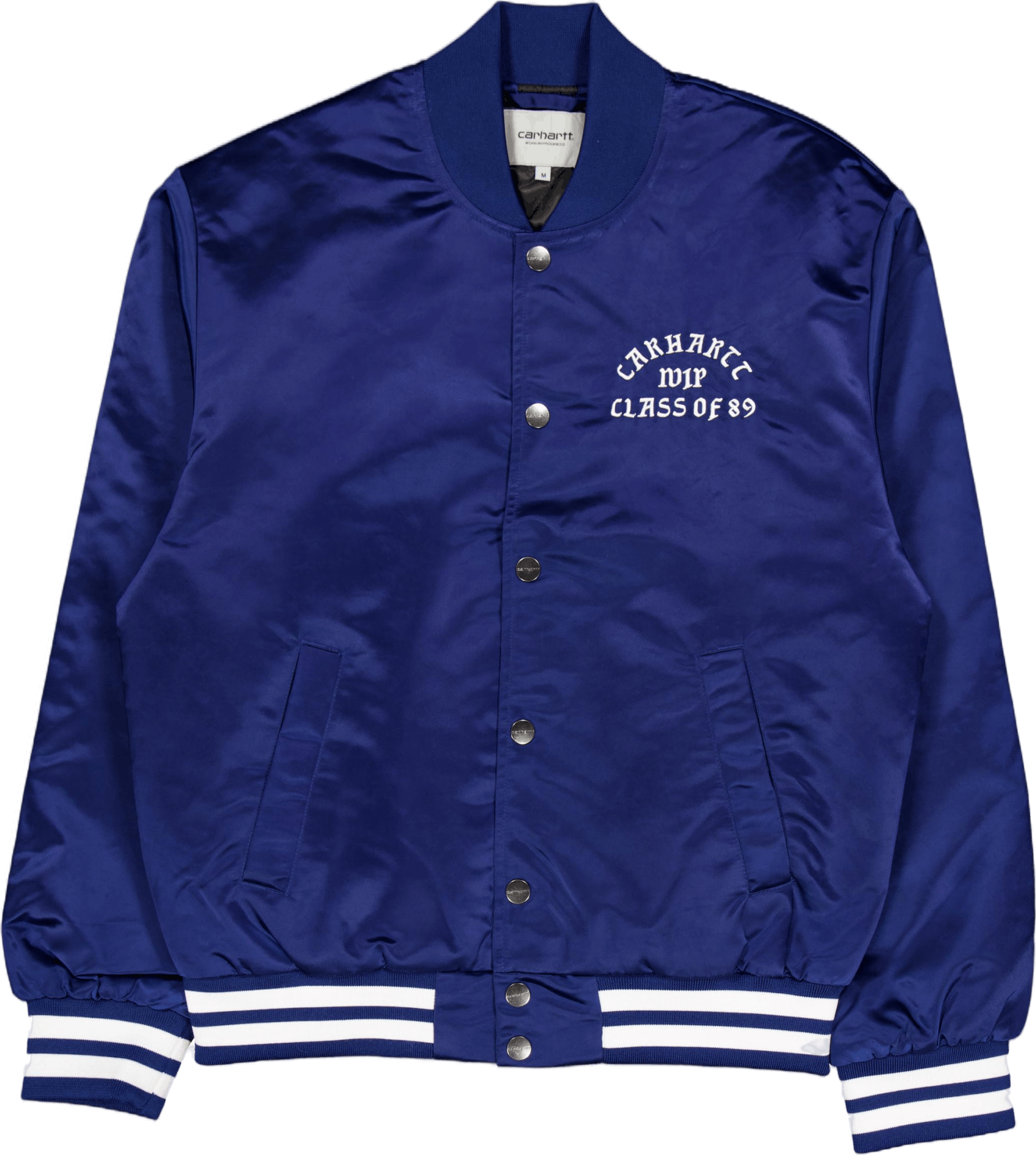 Class Of 89 Bomber Jacket Elder / White, Unisex, Apparels, jackets, Blue, XS