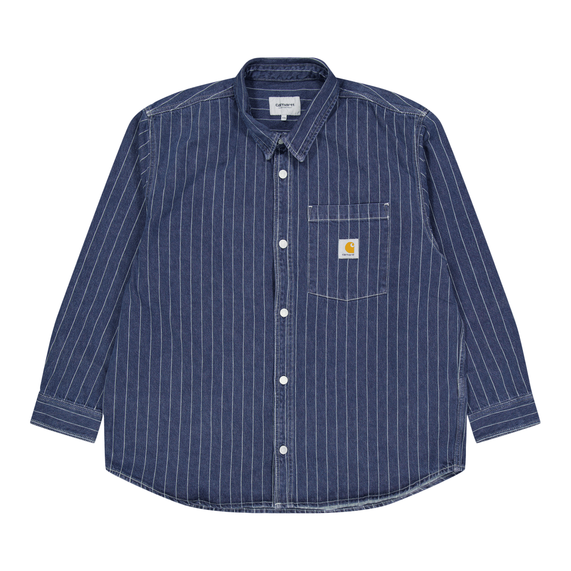 Orlean Shirt Jac Orlean Stripe, Blue / White