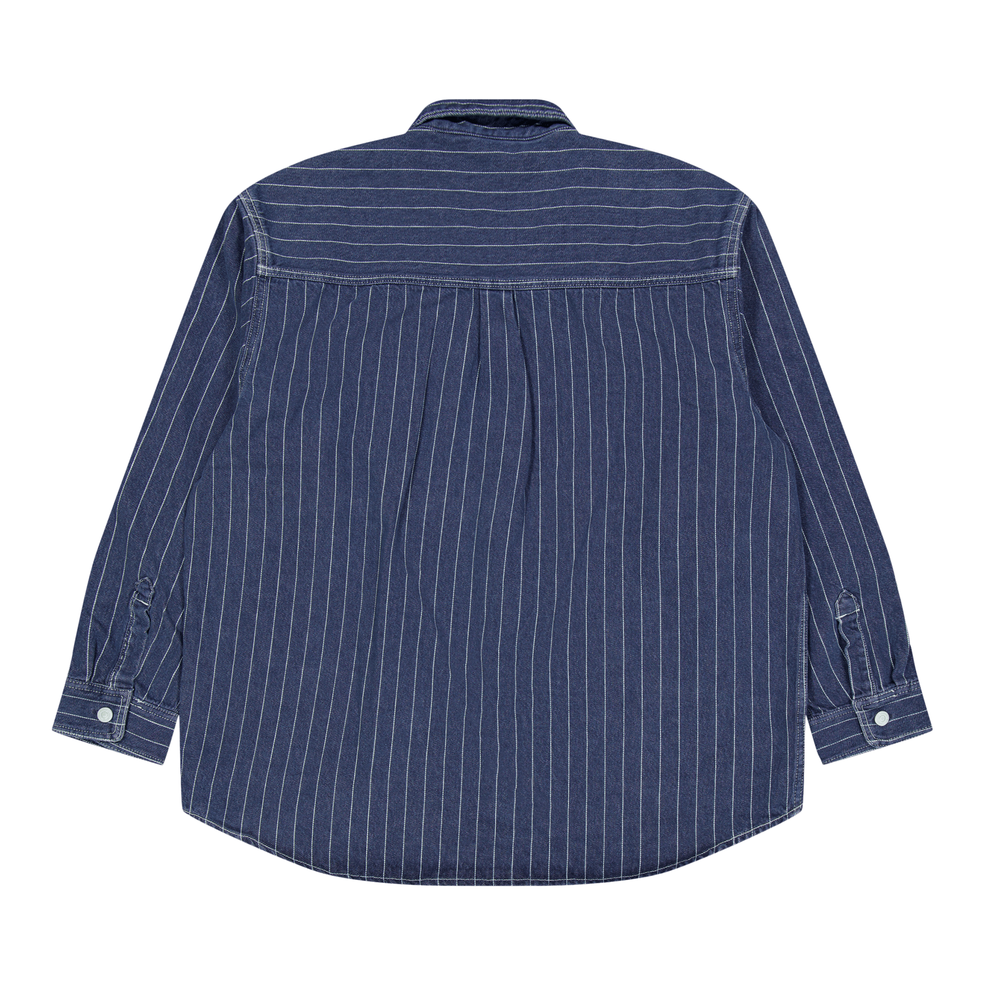 Orlean Shirt Jac Orlean Stripe, Blue / White - Bild 2