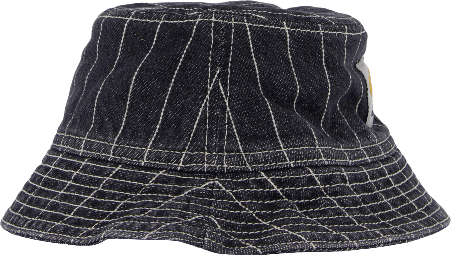 Orlean Bucket Hat Orlean Stripe, Black / White - Bild 4