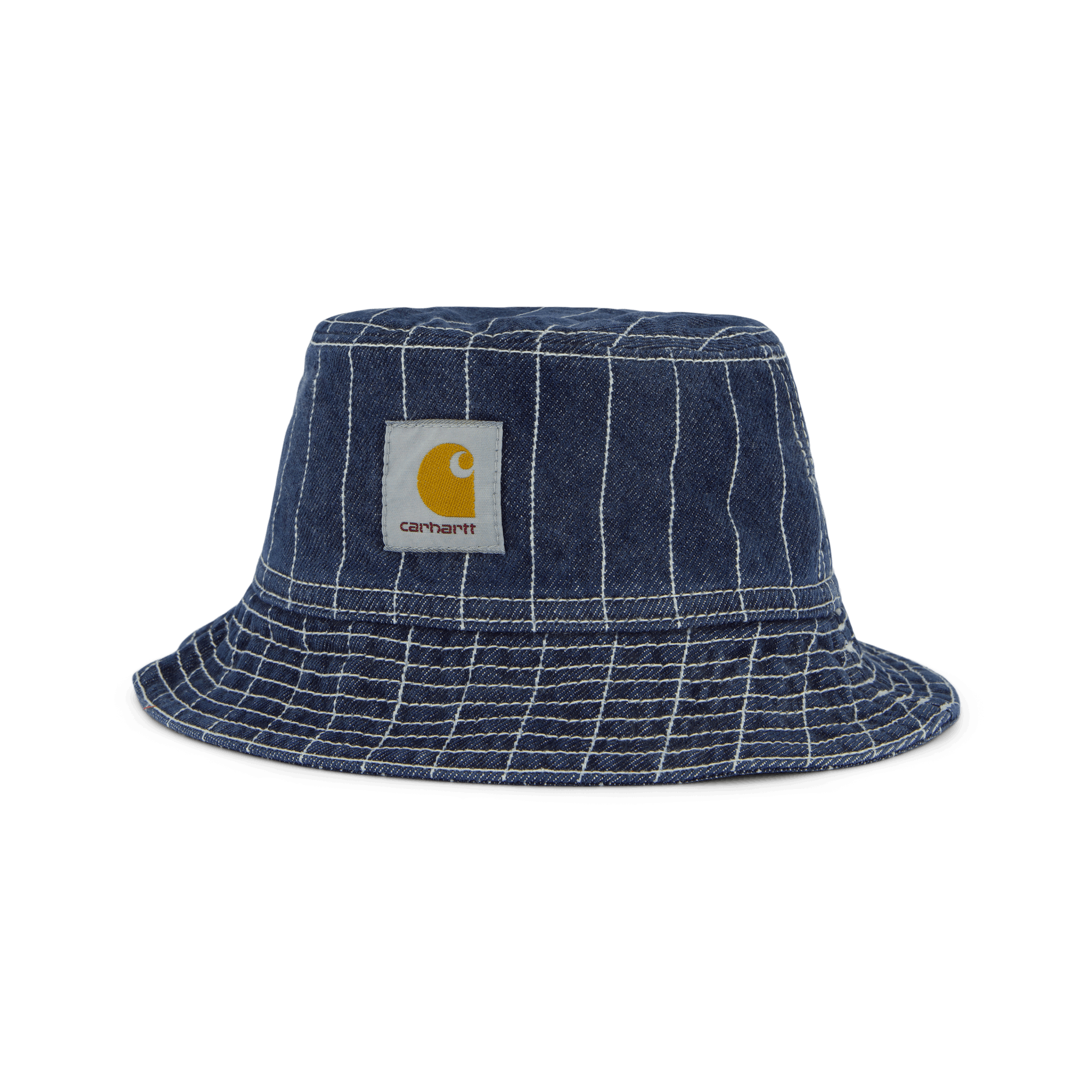Orlean Bucket Hat Orlean Stripe, Blue / White, Unisex, Kleding, Hoeden en petten, Wit/Blauw, L/XL