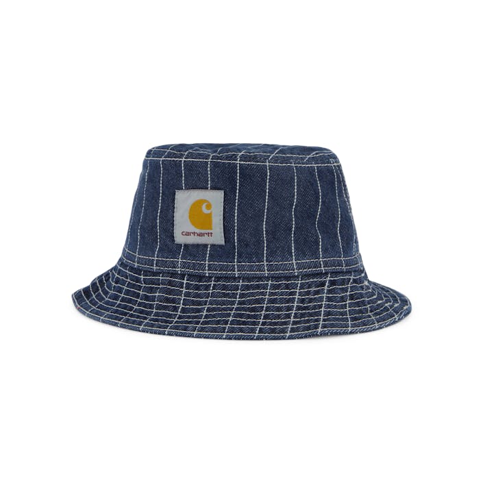 Orlean Bucket Hat Orlean Stripe, Blue / White, Unisex, Kleding, Hoeden en petten, Wit/Blauw, L/XL