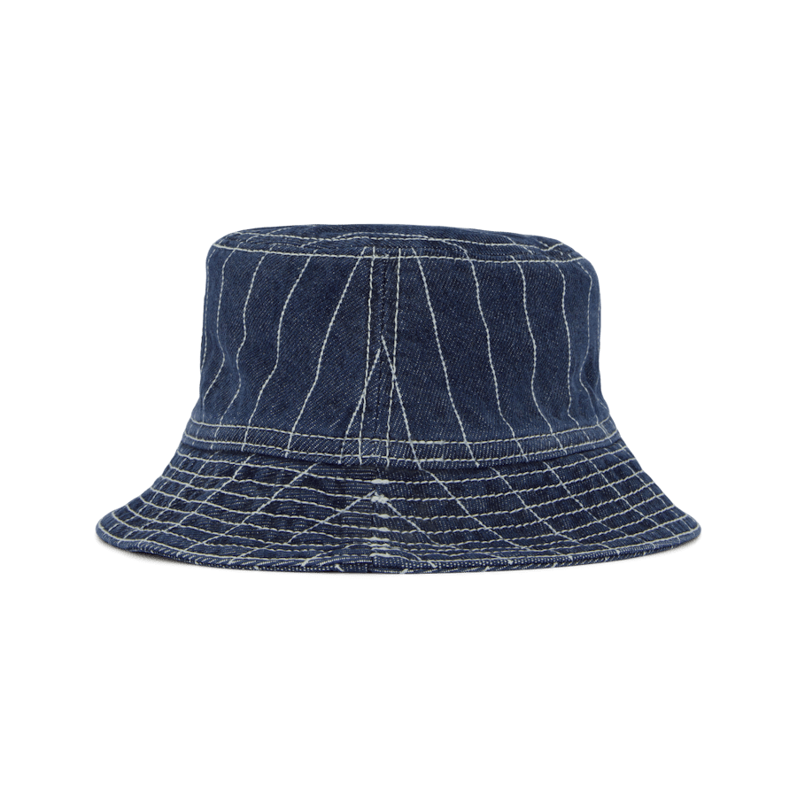 Orlean Bucket Hat Orlean Stripe, Blue / White - Bild 2