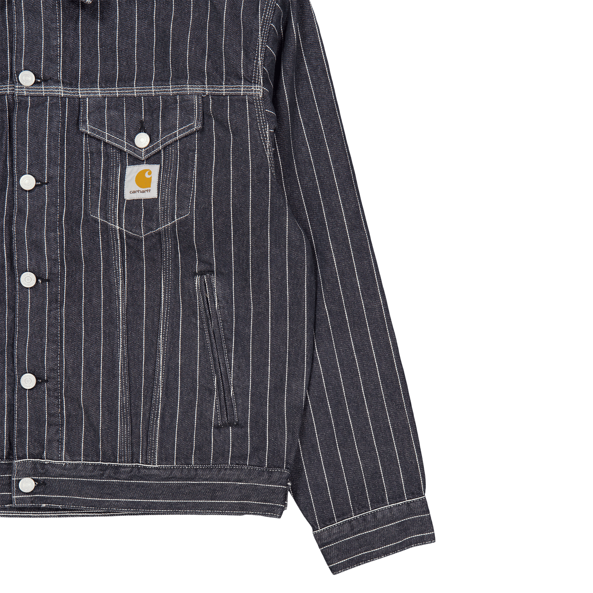 Orlean Jacket Orlean Stripe, Black / White - Bild 5