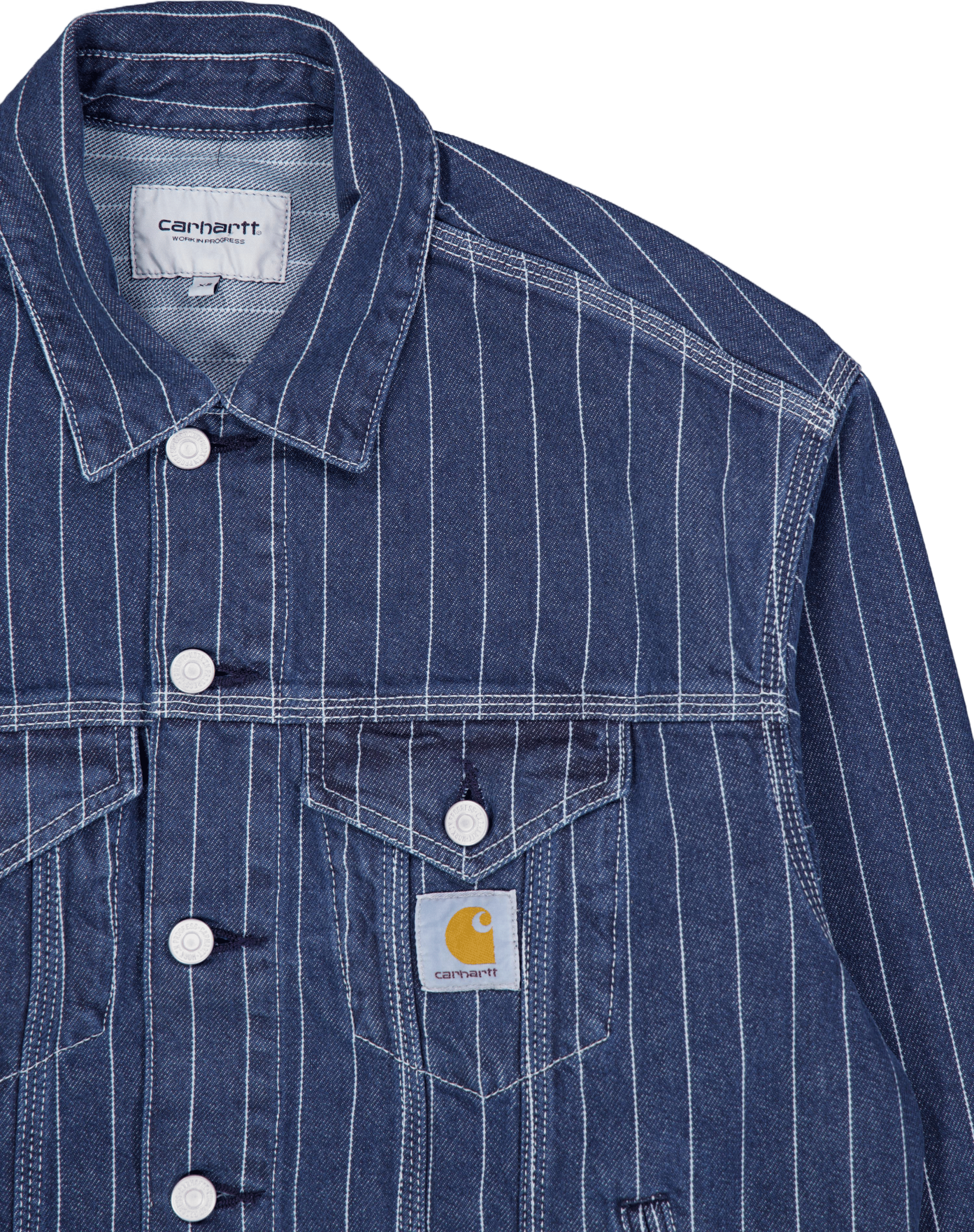 Orlean Jacket Orlean Stripe, Blue / White - Bild 3