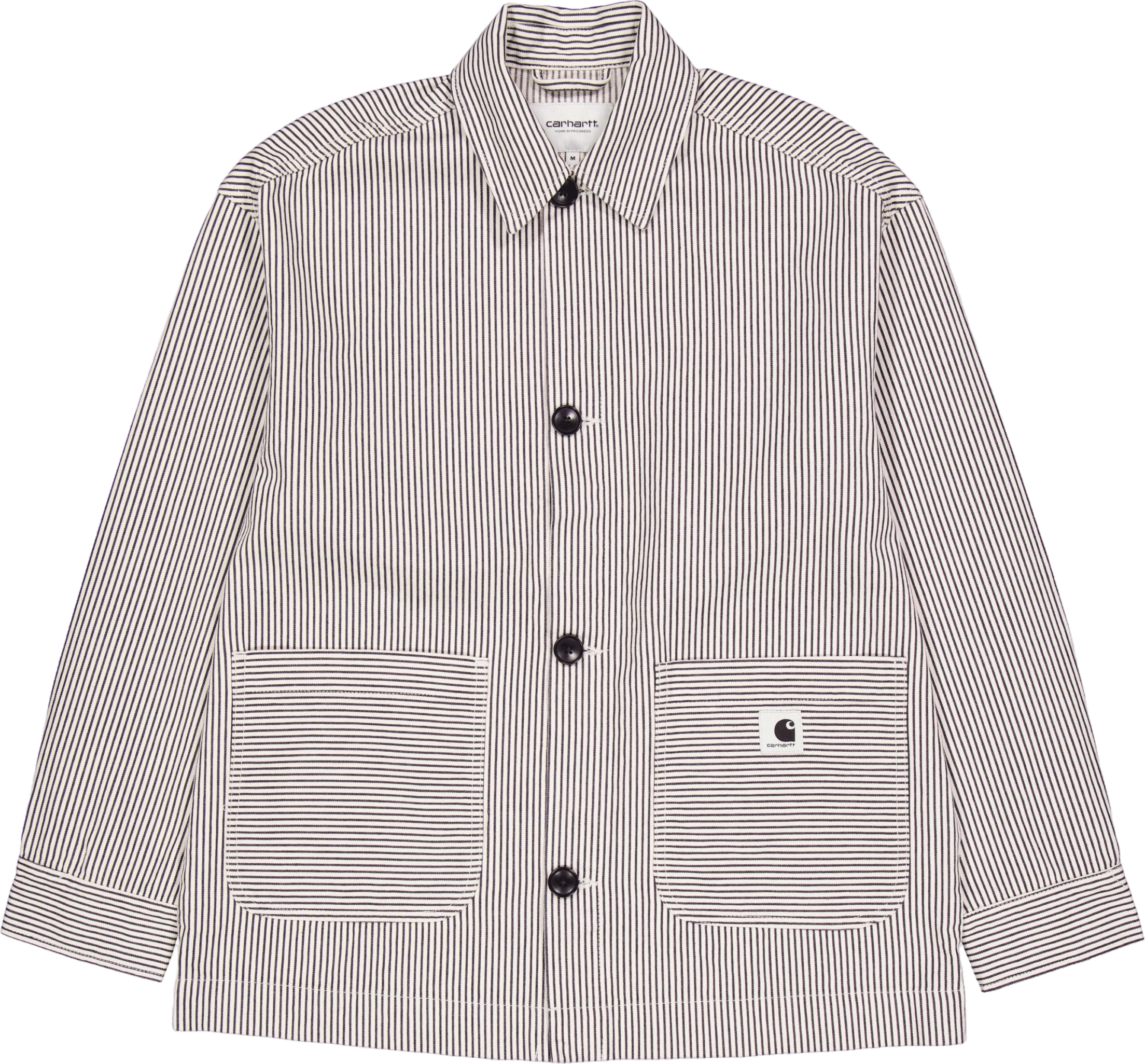 W’ Haywood Coat Haywood Stripe, Wax / Black