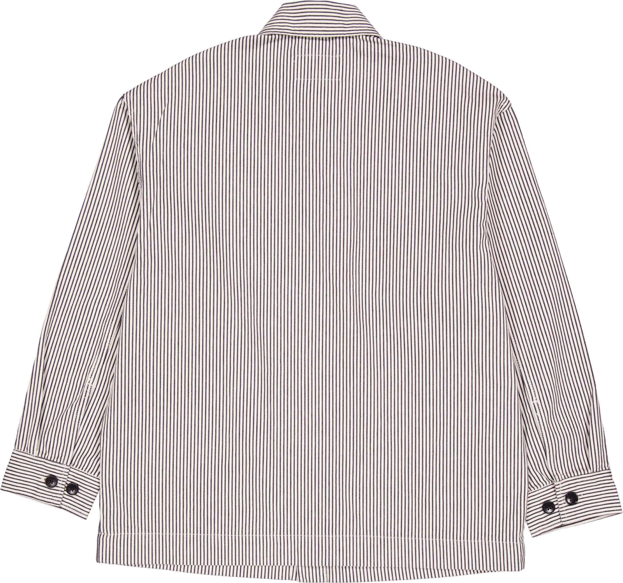 W' Haywood Coat Haywood Stripe, Wax / Black - Bild 2