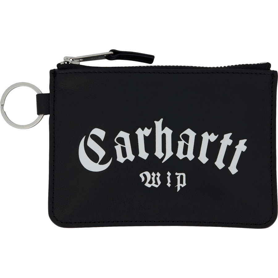 Onyx Zip Wallet Black / White