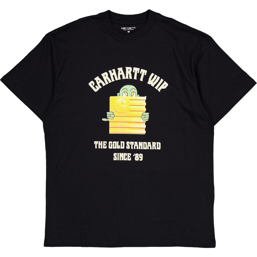 S/s Gold Standard T-shirt Black