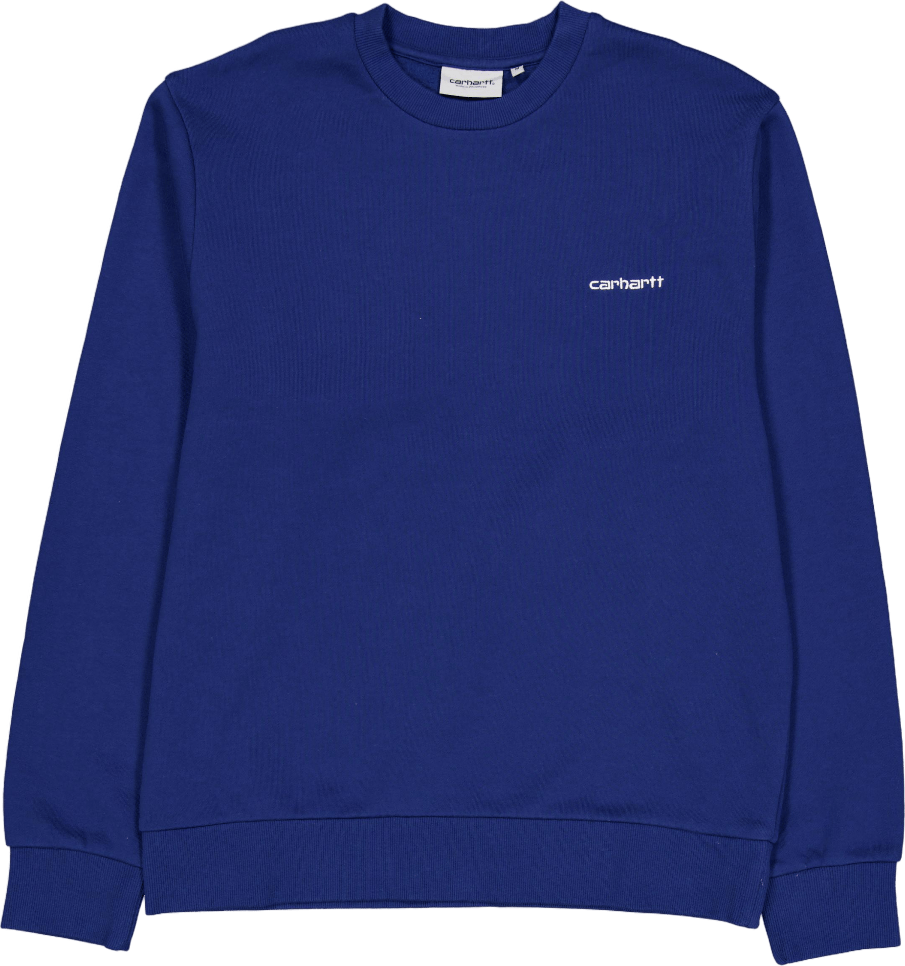 Script Embroidery Sweat Elder / White