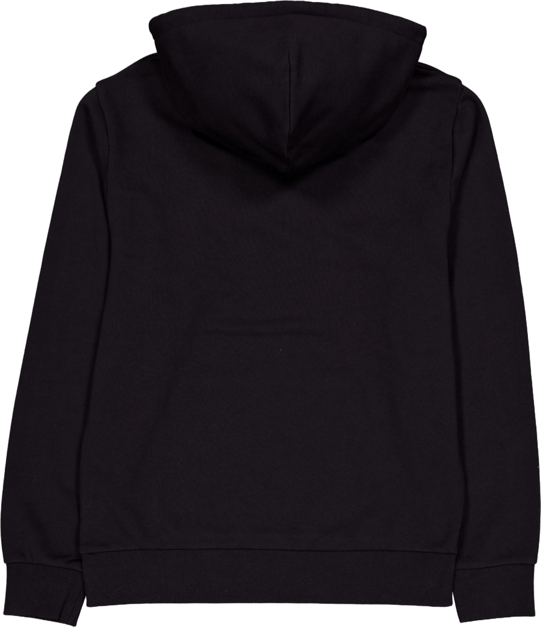 Hooded Script Embroidery Sweat Black / White - Bild 2