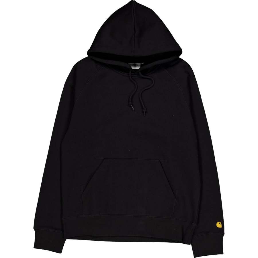 Hooded Chase Sweat Black / Gold