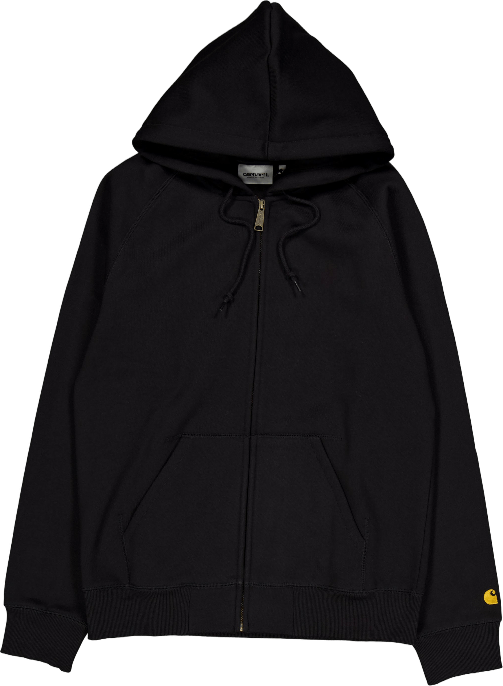 Hooded Chase Jacket Black / Gold, Unisex, Apparels, hoodies and sweatshirts, Black, L