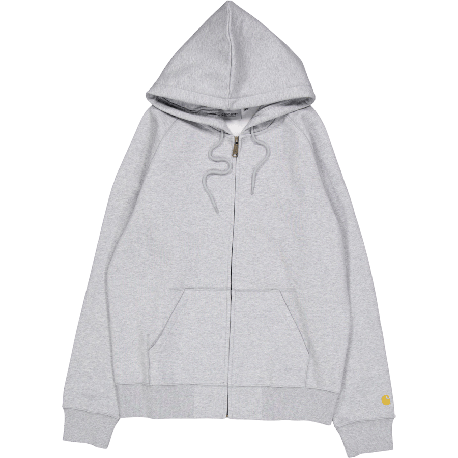Hooded Chase Jacket Grey Heather / Gold