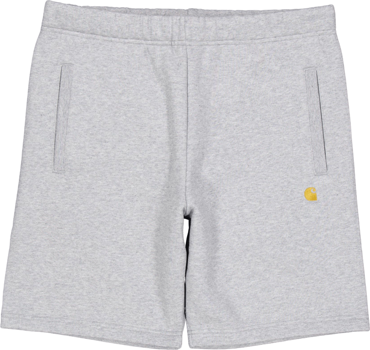 Chase Sweat Short Grey Heather / Gold, Unisex, Klær, Bottoms, Grå, L