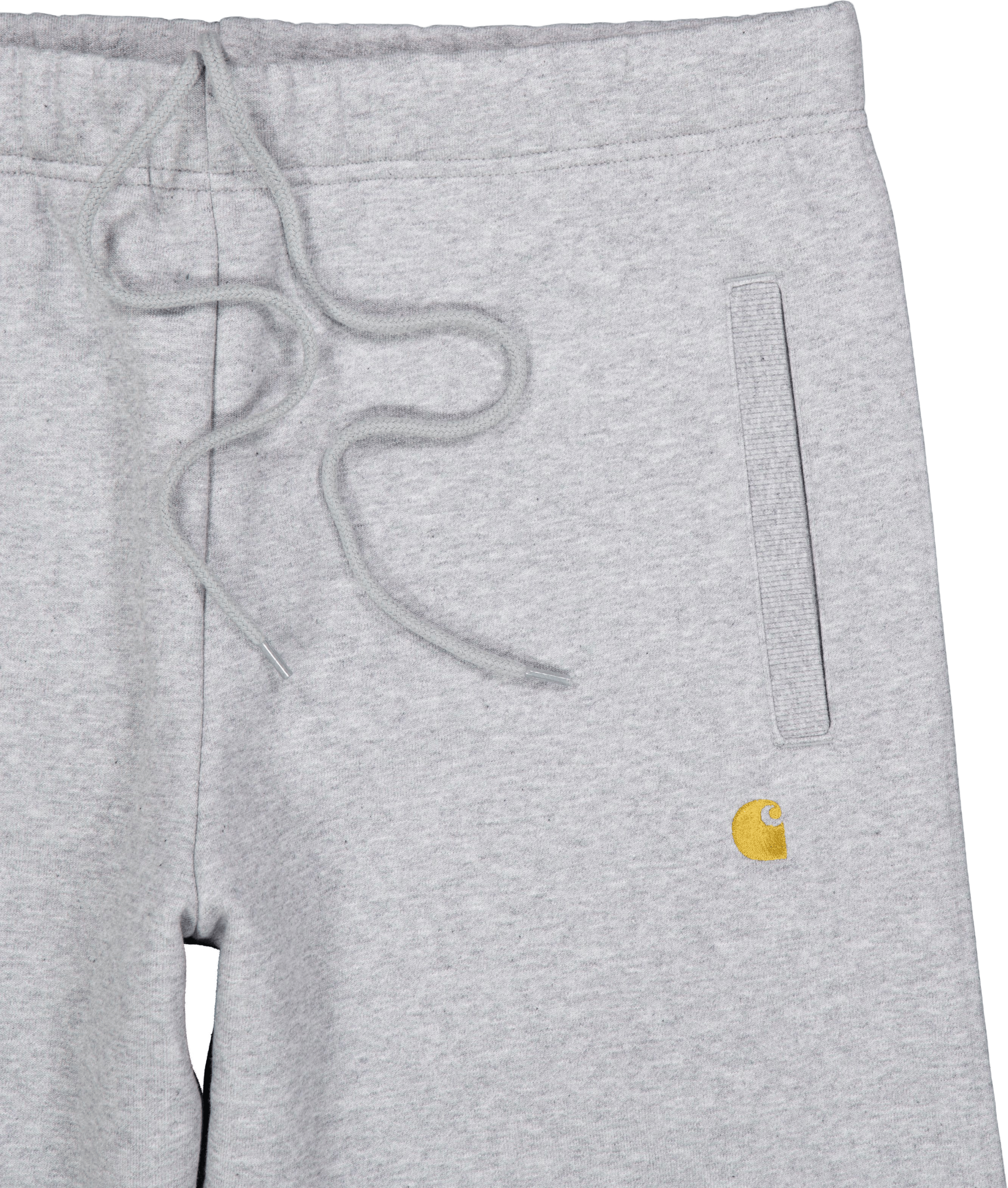 Chase Sweat Short Grey Heather / Gold - Bild 3