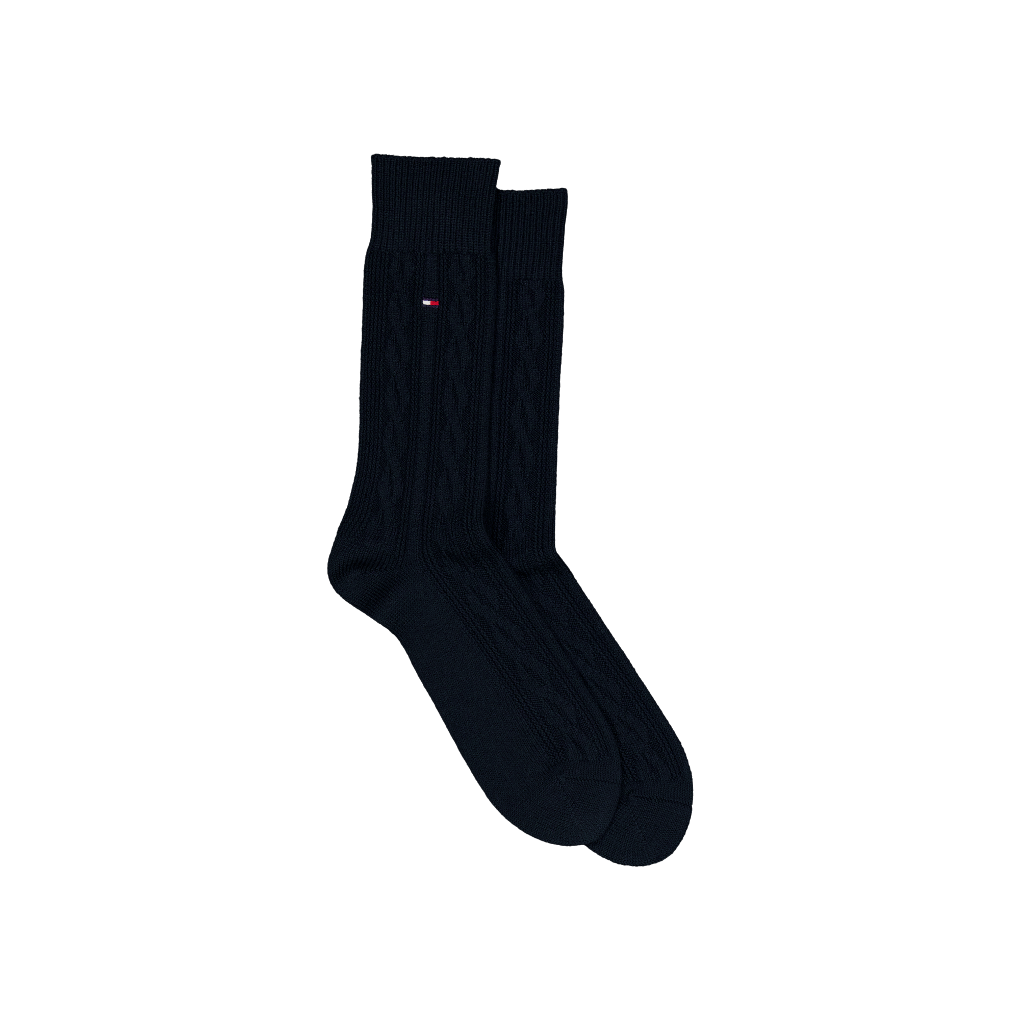 Th Men Sock 1p Cable Wool 001 - Bild 2
