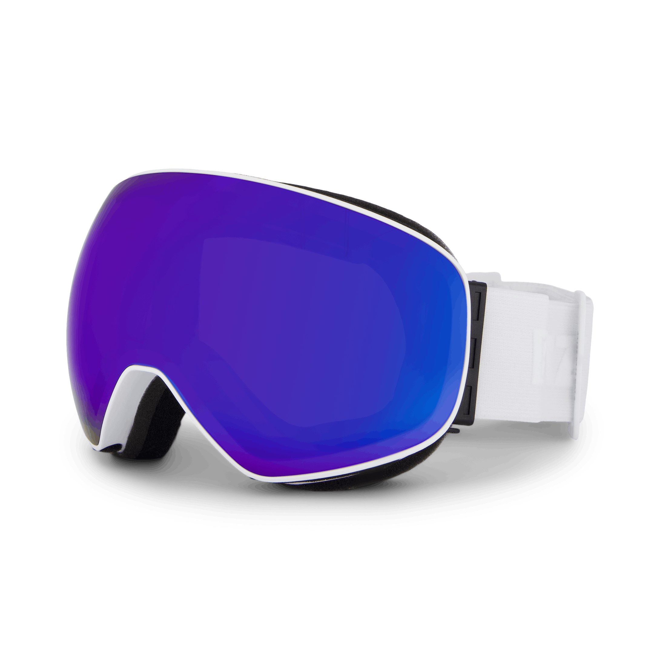 Floz Matt White, Unisex, Utrustning, glasögon, Alpina sporter, ONESIZE