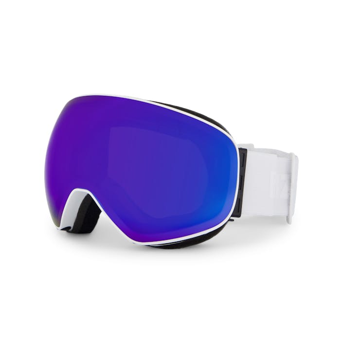 Floz Matt White, Unisex, Utrustning, glasögon, Alpina sporter, ONESIZE