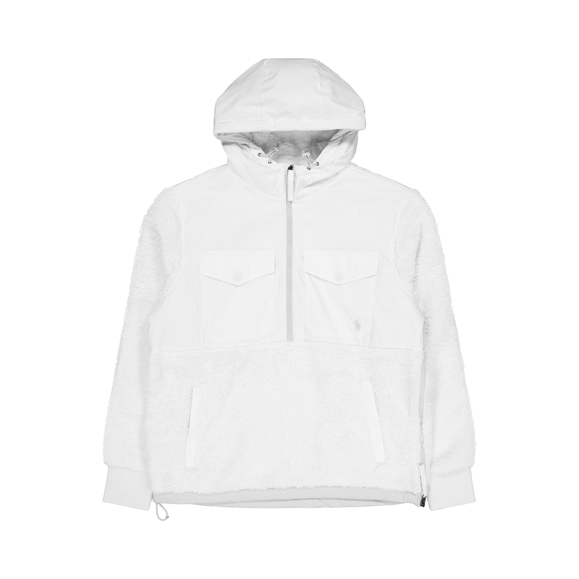 Hybrid Hoodie Winter Cream Multi