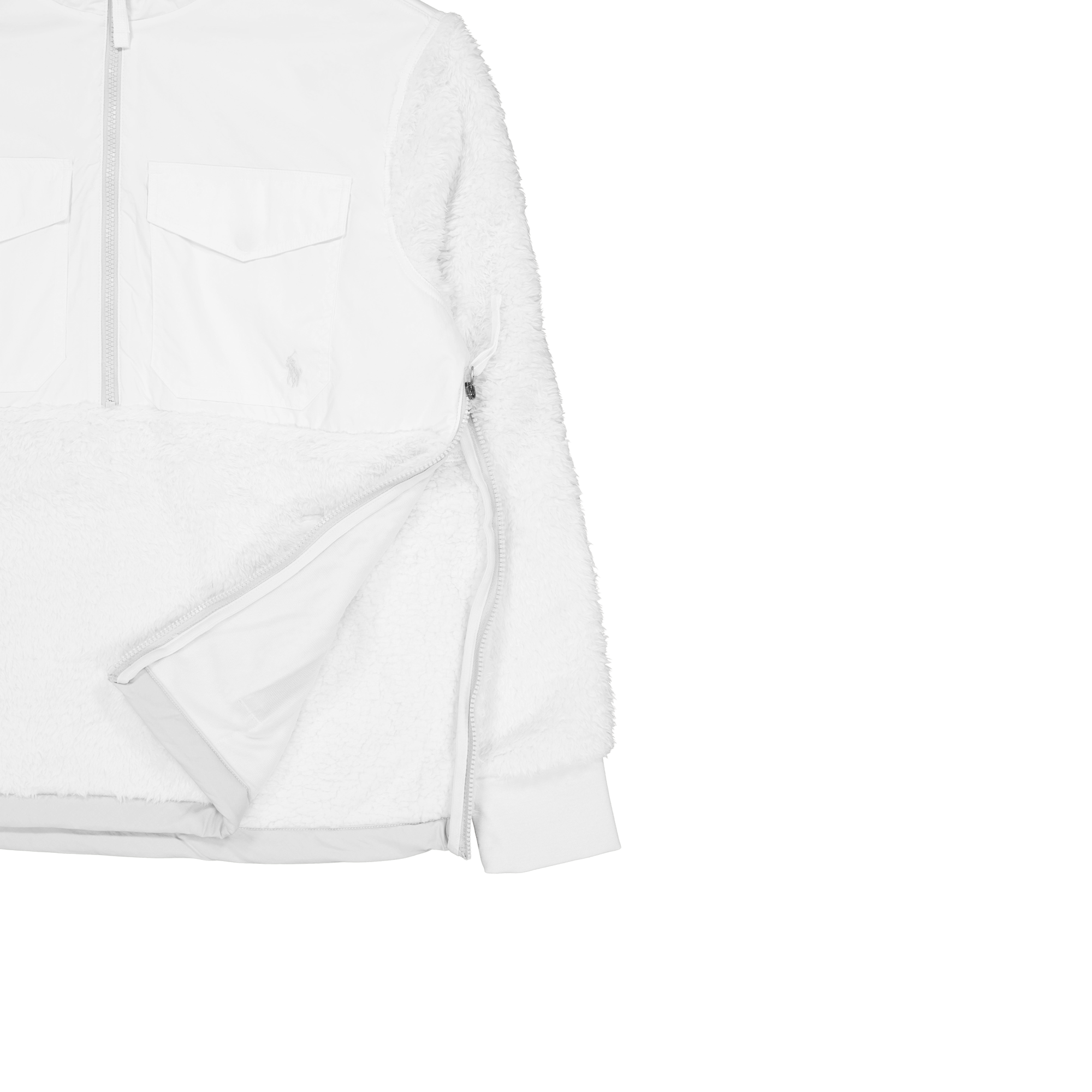 Hybrid Hoodie Winter Cream Multi - Bild 4