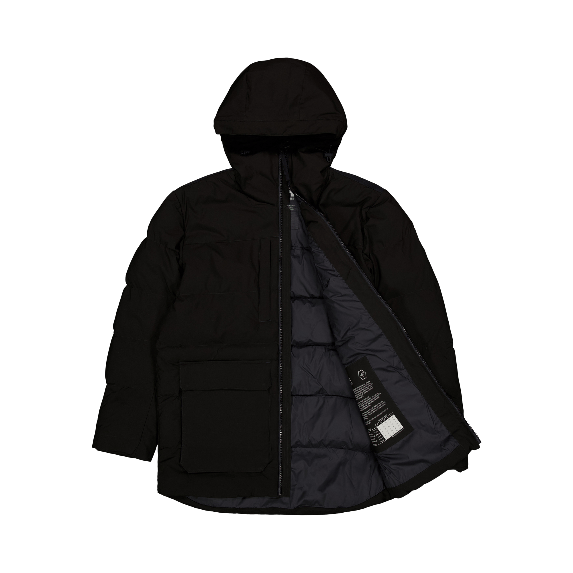 Patrol Puffy Jacket Black - Bild 4