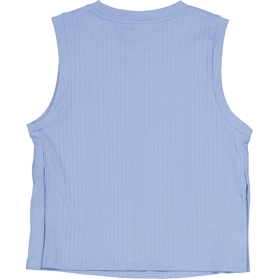Classics Ribbed Relaxed Tank Blue - Bild 2
