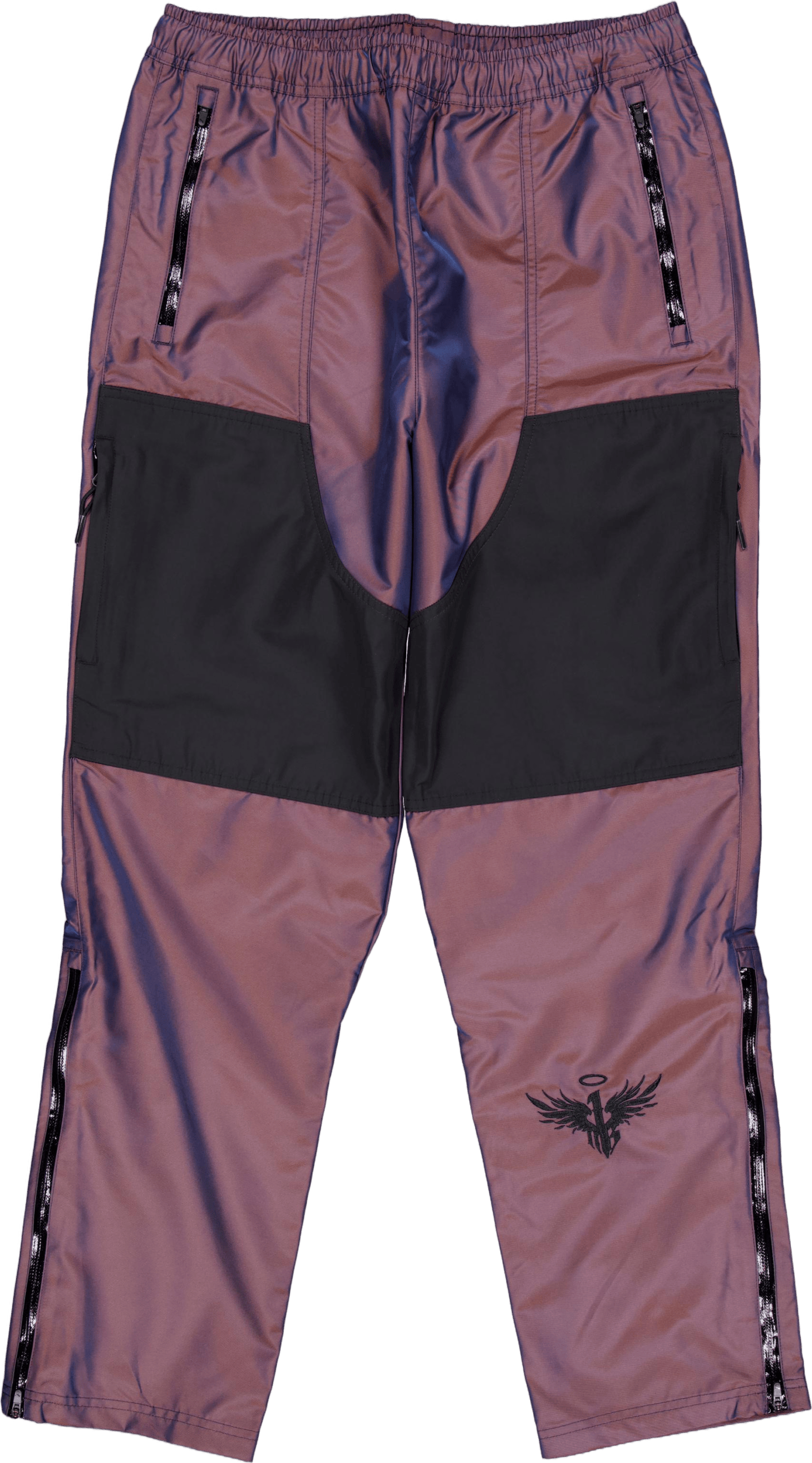 Melo Iridescent Woven Pant Purple