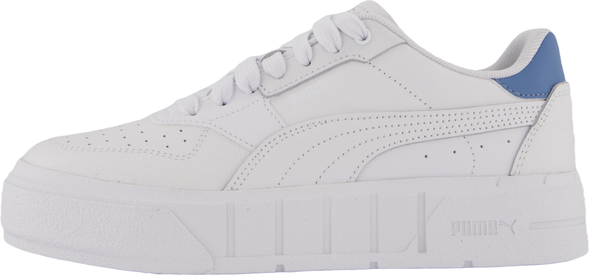 Puma Cali Court Lth Wns White