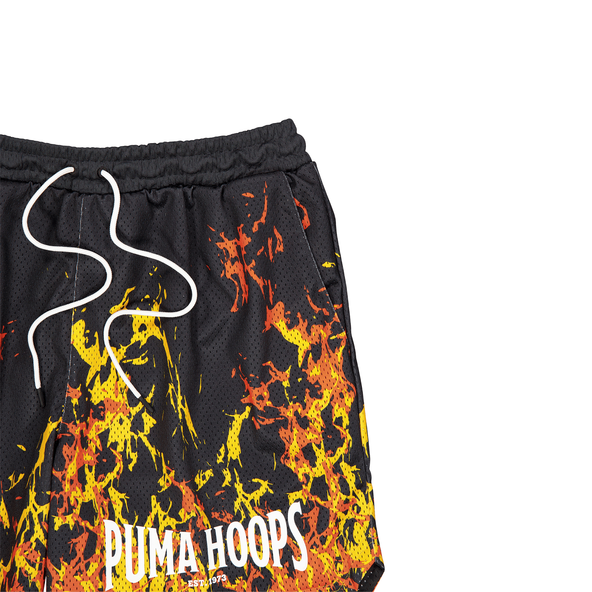 Straight Flames Short Black - Bild 3