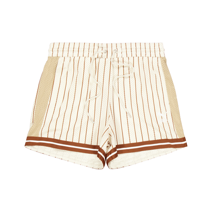 T7 For The Fanbase Mesh Shorts White