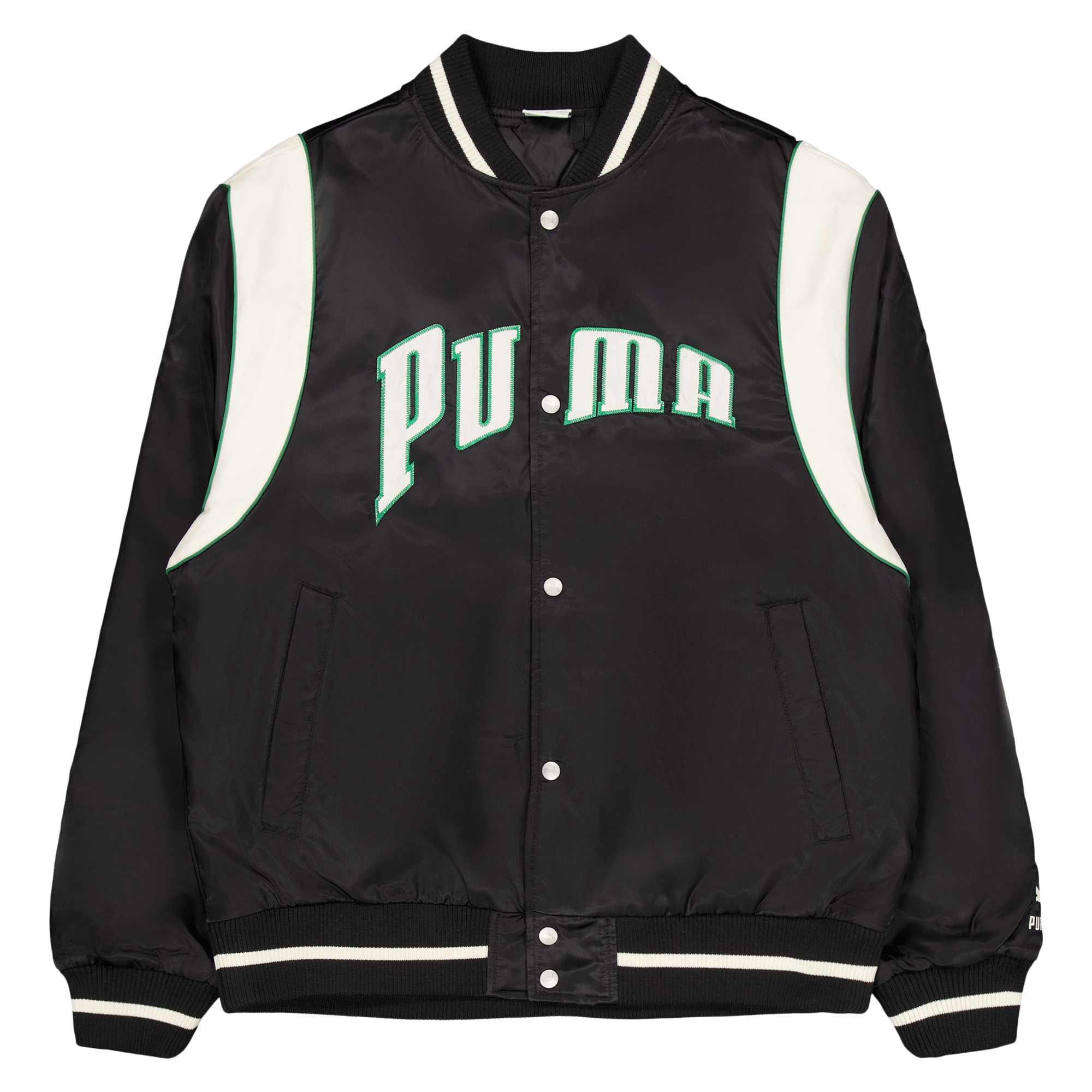 Puma Team Varsity Jacket Black