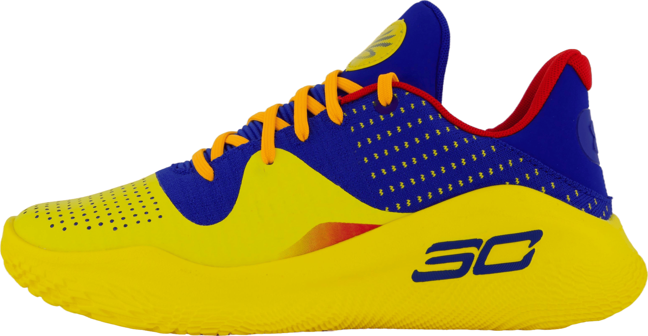 Curry 4 Low Flotro Unisex Blue