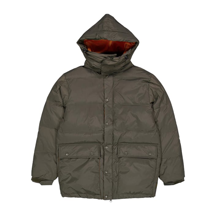 Down Jacket Olive, Male, Vêtements, vestes, Vert, S