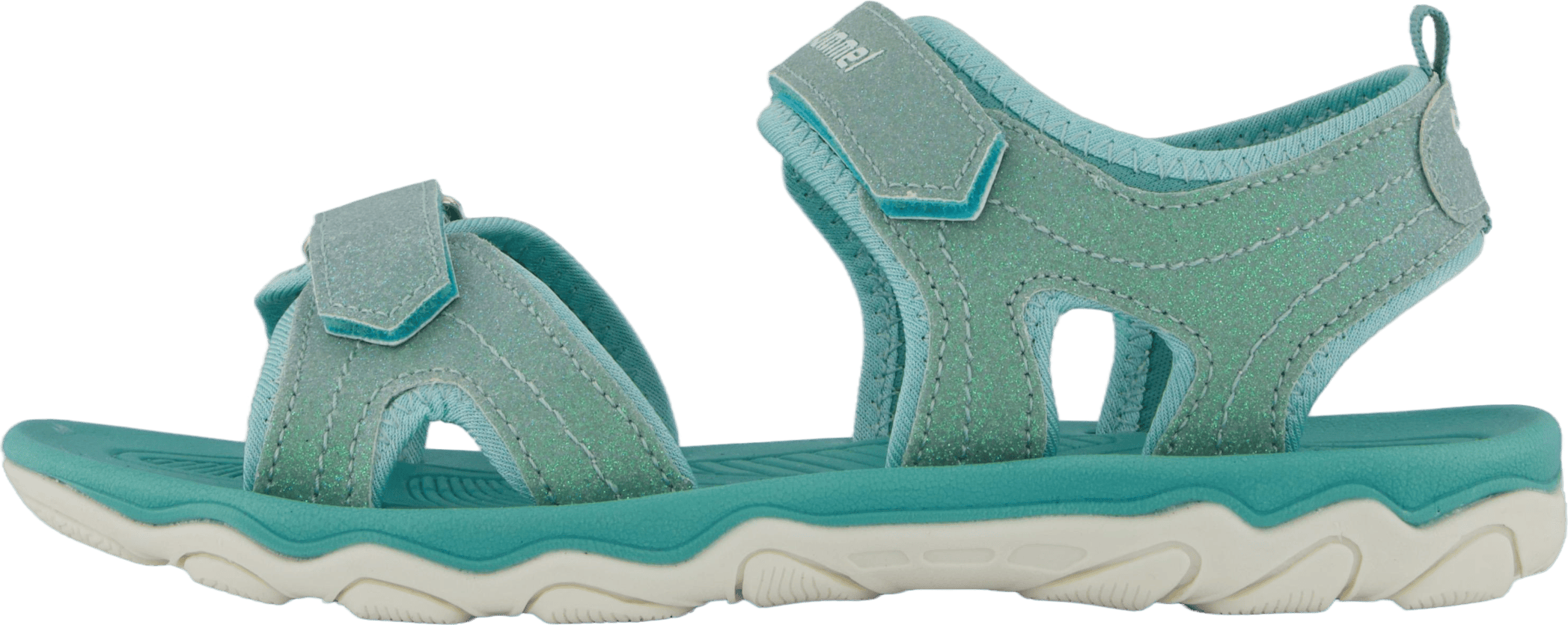 Sandal Glitter Jr Blue Surf